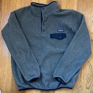 Patagonia Charcoal Fleece Pullover